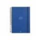 AGENDA OFICINA LIDERPAPEL 2027 ESPIRAL OLBIA DIA PAGINA A4 BILINGUE 60G PAPEL FSC BLUE