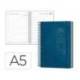 AGENDA OFICINA LIDERPAPEL 2027 ESPIRAL SYROS DIA PAGINA A5 BILINGUE 60G PAPEL FSC NAVY BLUE