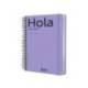 AGENDA OFICINA LIDERPAPEL 2027 ESPIRAL CLASSIC DIA PAGINA A6 BILINGUE 70G PAPEL FSC DESIGN 5