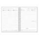 AGENDA OFICINA LIDERPAPEL 2027 ESPIRAL CLASSIC SEMANA VISTA A5 BILINGUE 70G PAPEL FSC DESIGN 5
