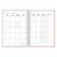 AGENDA OFICINA LIDERPAPEL 2027 ESPIRAL BASIC SEMANA VISTA A5 BILINGUE 60G PAPEL FSC DESIGN 6
