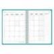 AGENDA OFICINA LIDERPAPEL 2027 ESPIRAL BASIC SEMANA VISTA A5 BILINGUE 60G PAPEL FSC DESIGN 5