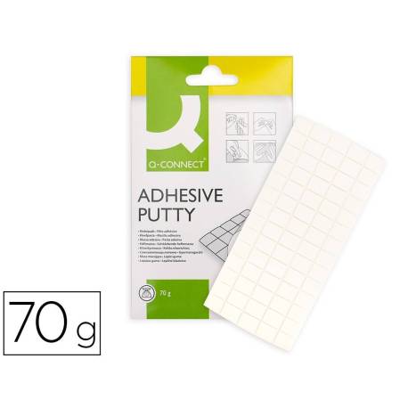 Sujetacosa masilla adhesiva marca Q-connect blu tack