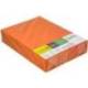 PAPEL COLOR LIDERPAPEL DIN A4 80 GR NARANJA INTENSO PAQUETE DE 500 HOJAS