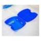 CONTENEDOR DE PLASTICO PLASTICFORTE 55 LITROS N 4 TRANSPARENTE CON TAPA 590X400X350 MM