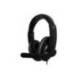 AURICULARES TNB HS-500 MULTIMEDIA CON MICROFONO USB COLOR NEGRO