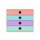 FICHERO CAJONES DE SOBREMESA EXACOMPTA FILIBOX CANDY TIDY 4 CAJONES COLORES SURTIDOS 348X284X233 MM