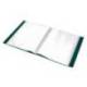 Carpeta Canguro Liderpapel DIN A4 poliporpileno 20 fundas color verde
