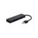HUB TNB FIRST 4 PUERTOS USB -A 2.0 COLOR NEGRO