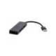 HUB TNB FIRST 4 PUERTOS USB -A 2.0 COLOR NEGRO