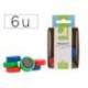 IMAN PARA SUJECION Q-CONNECT IDEAL PARA PIZARRAS MAGNETICAS 20 MM COLORES SURTIDOS CAJA DE 6 UNIDADES