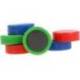 IMAN PARA SUJECION Q-CONNECT IDEAL PARA PIZARRAS MAGNETICAS 20 MM COLORES SURTIDOS CAJA DE 6 UNIDADES