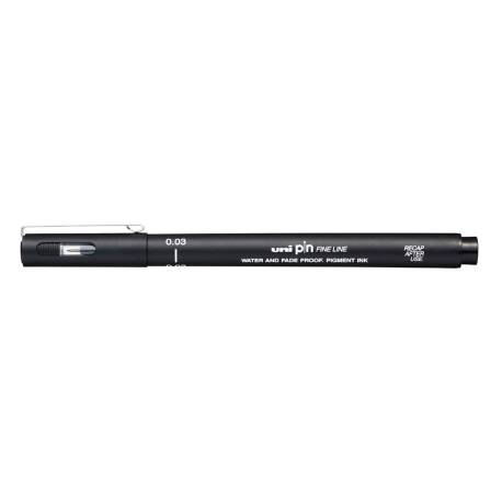 ROTULADOR UNI PIN CALIBRADO PIN003-200 NEGRO PUNTA 0.20MM
