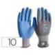 GUANTES DE NITRILO SAFETOP BIATEX ALIMENTARIO Y ANTICALORICO COLOR AZUL TALLA 10