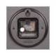 RELOJ MAUL DRIP DE PARED REDONDO 30 CM DIAMETRO CUARZO MARCO NEGRO