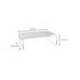 SOPORTE MAUL PARA MONITOR ACRILICO TRANSPARENTE S 320X198X100 MM