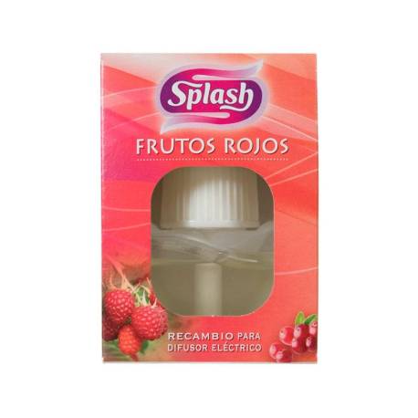AMBIENTADOR ELECTRICO SPLASH FRUTOS ROJOS RECAMBIO 25 ML