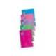 CUADERNO ESPIRAL OXFORD TAPA BLANDA FOLIO 80 HOJAS 90GR CUADRO 4 MM COLORES TENDENCIAS PACK DE 4+1