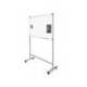 SOPORTE ROCADA MOVIL UNIVERSAL PARA PIZARRAS DE PARED DE 120 A 200 CM CON RUEDAS Y FRENO