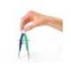 COMPAS STAEDTLER MICROMETRICO MARS 556 AZUL/VERDE CON HUSILLO Y RUEDA CENTRAL