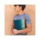 CUADERNO ESPIRAL MIQUELRIUS DIN A4 80 HOJAS 90 GR CUADRO 5 MM TAPA FORRADA AURORA ICELAND