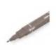 ROTULADOR MARCA UNIBALL PIN BR-200 PUNTA DE PINCEL FINO GRIS OSCURO