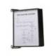 PORTACATALOGO DE PARED TARIFOLD PRO CON 10 FUNDAS A4 POLIPROPILENO EASY LOAD COLOR NEGRO 355X430X170 MM