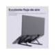 SOPORTE ELEVADOR TRUST PRIMO PARA PORTATIL 16" AJUSTABLE 6 ALTURAS COLOR NEGRO