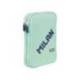 PLUMIER ESCOLAR MILAN 430 SINCE 1918 DOBLE CON ACCESORIOS COLOR VERDE 195X50X130 MM