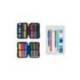 PLUMIER ESCOLAR MILAN 430 SINCE 1918 DOBLE CON ACCESORIOS COLOR VERDE 195X50X130 MM