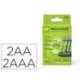 CARGADOR DE PILAS RECARGABLES GP USB AA /AAA + 2X AA 2100 MAH + 2X AAA 800 MAH