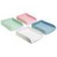 BANDEJA SOBREMESA EXACOMPTA AUTENTIK COMBO STYLI PLASTICO RECICLADO SET DE 4 UNIDADES COLORES SURTIDOS