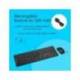 SET TECLADO Y RATON KENSINGTON KM270 EQ ECOLOGICO INALAMBRICO COLOR NEGRO