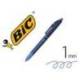 BOLIGRAFO BIC CUATRO COLORES SMOOTH DROP COLOR AZUL