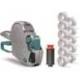 ETIQUETADORA METO BASIC S 822 STARTER KIT 1 RODILLO 8 CARACTERES ALFANUMERICOS PARA ETIQUETAS 22X12 MM