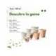 VASO TERMICO CARTON KRAFT 240 CC PAQUETE DE 50 UNIDADES