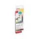 ROTULADOR EDDING PUNTA FIBRA 1200 PUNTA REDONDA 0,5 MM GLITTER BASICO CAJA DE 4 UNIDADES COLORES SURTIDOS