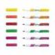 ROTULADOR GIOTTO TURBO SOFT FLUO PUNTA DE PINCEL CAJA DE 6 UNIDADES COLORES SURTIDOS