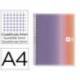 CUADERNO ESPIRAL MIQUELRIUS DIN A4 120 HOJAS 70 GR CUADRO 5 MM TAPA POLIPROPILENO AURORA PROVENCE