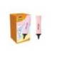 ROTULADOR BIC FLAT FLUORESCENTE ROSA PASTEL CAJA DE 12 UNIDADES