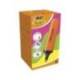 ROTULADOR BIC FLAT FLUORESCENTE NARANJA NEON CAJA DE 12 UNIDADES