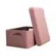 CAJA MULTIUSOS EXACOMPTA SMART CASE DIN A5+ PLASTICO RECICLADO PLEGABLE COLOR ROSA VIEJO 275X40X190 MM