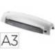 PLASTIFICADORA FELLOWES LUNAR A3 2 RODILLOS SISTEMA ANTIATASCOS HASTA 125 MICRAS COLOR BLANCO