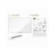 PIZARRA BLANCA NOBO ESSENCE ACERO VITRIFICADO MAGNETICA 1500X1200 MM