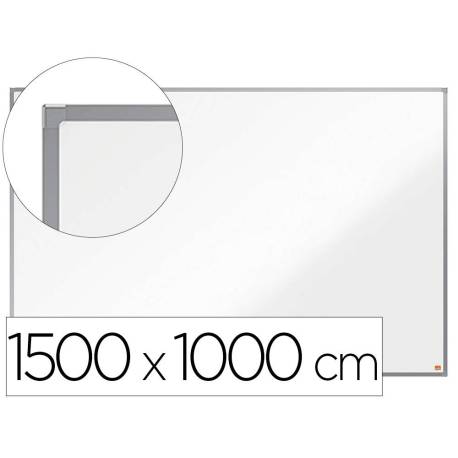 PIZARRA BLANCA NOBO ESSENCE ACERO VITRIFICADO MAGNETICA 1500X1000 MM