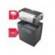 DESTRUCTORA DE DOCUMENTOS REXEL MOMENTUM X406 P4 CAPACIDAD DE CORTE 6 HOJAS DESTRUYE GRAPAS Y CLIPS