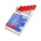 MARCADOR EDDING PERMANENTE 950 PASTA OPACA ROJO PUNTA REDONDA 10 MM PARA SUPERFICIES OXIDADAS/RUGOSAS