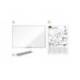 PIZARRA BLANCA NOBO ESSENCE ACERO LACADO 1800X1200 MM