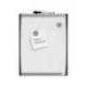 PIZARRA BLANCA NOBO MAGNETICA MARCO ARQUEADO 355X280 MM