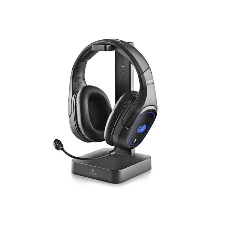 AURICULARES NGS GAMING GHX600 INALAMBRICO CON SONIDO 7.1 BASE DE CARGA ILUMINCACION LED